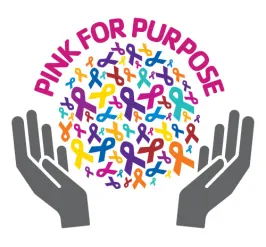 Pink for Purpose logo at the Greater Ridgecrest YMCA.