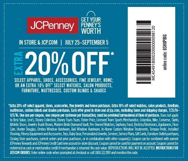 35% Off JCPenney (JCP) Coupons & Coupon Codes - March 2024