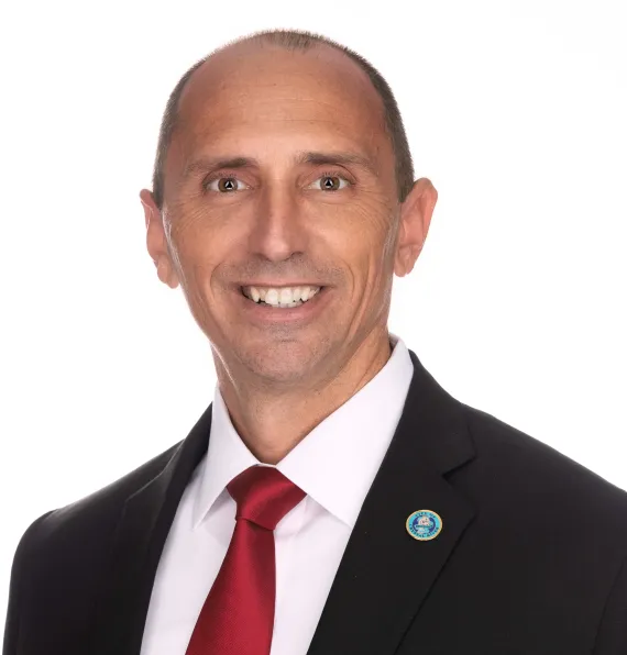 Mayor Joe Meek speaks at Citrus County YMCA prayer breakfast
